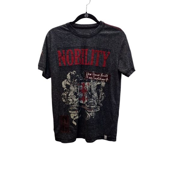Nobility Men's Gray short Sleeve tee - Picture 1 of 6